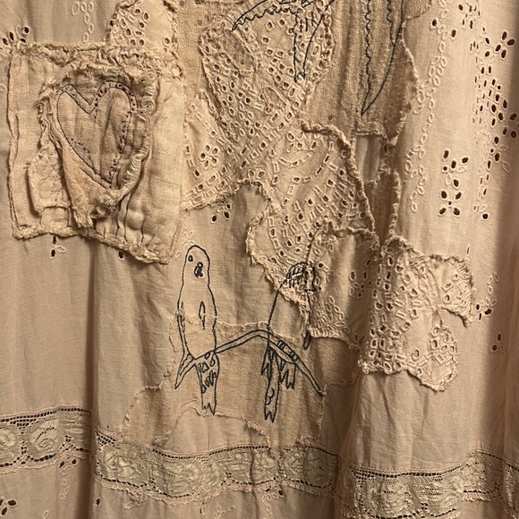 Magnolia Pearl high low dress or long shirt to wear over jeans - Picture 4 of 12